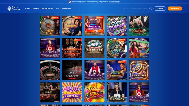 Thumbnail ahti-games-casino live