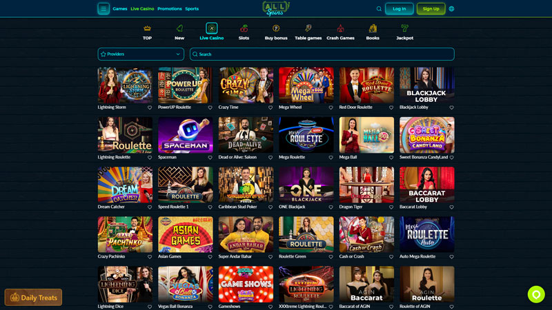 Thumbnail allspins live