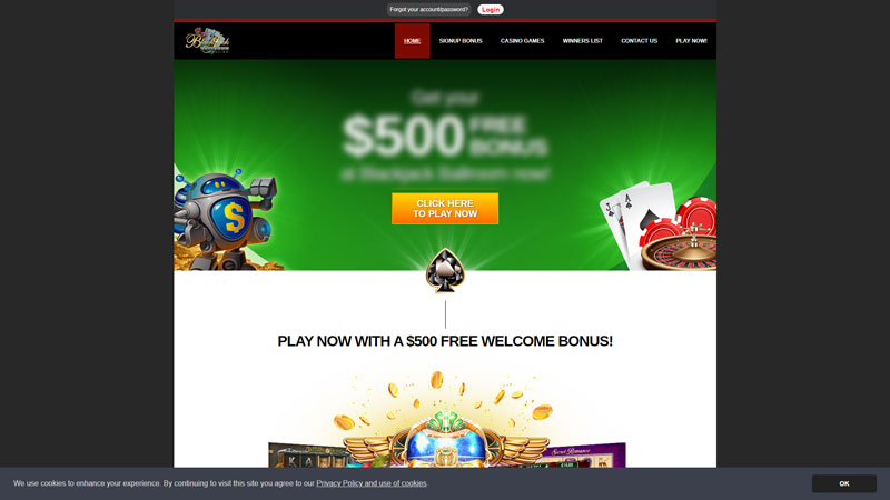 Thumbnail blackjack-ballroom lobby