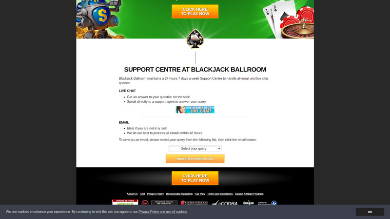 Thumbnail blackjack-ballroom support