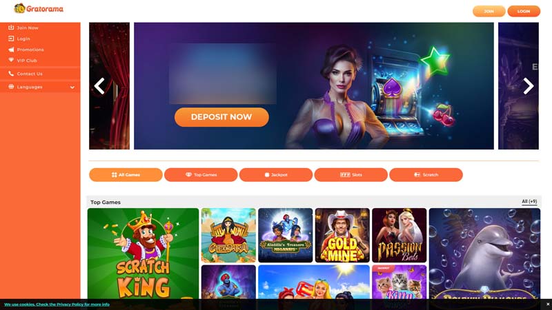 Thumbnail gratorama-casino lobby