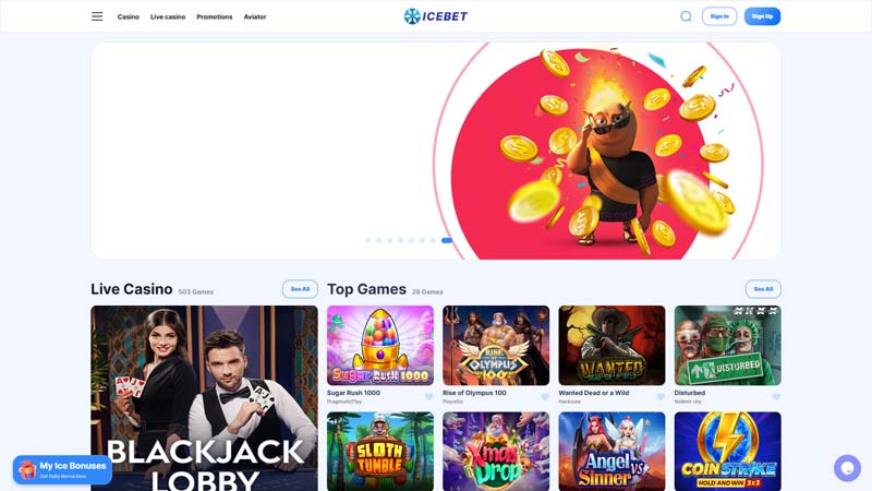 Thumbnail icebet lobby