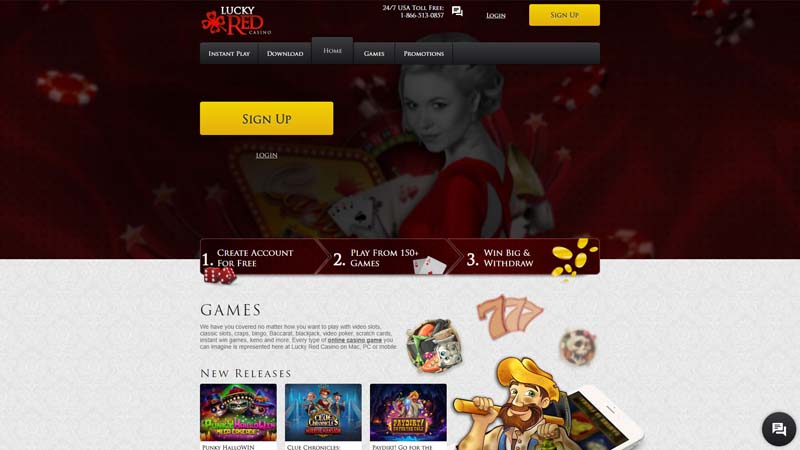 Thumbnail luckyred-casino lobby