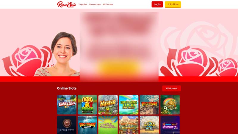 Thumbnail rose-slots-casino lobby
