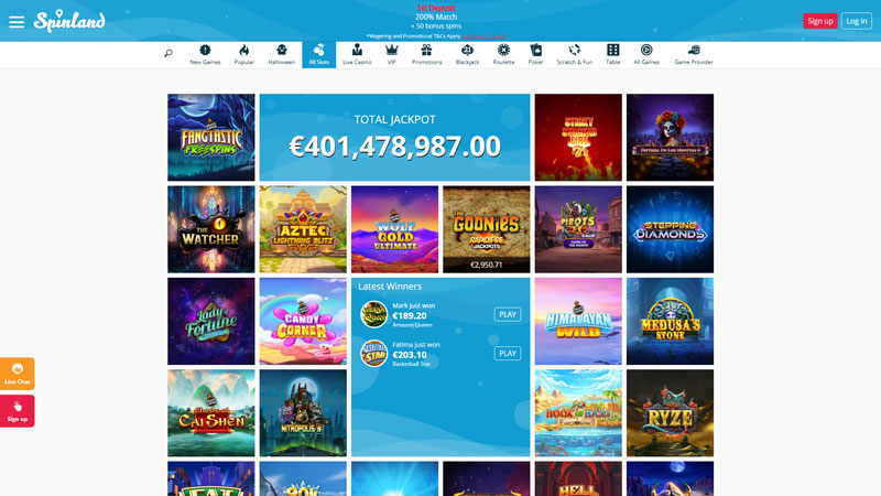 Thumbnail spinland-casino slots