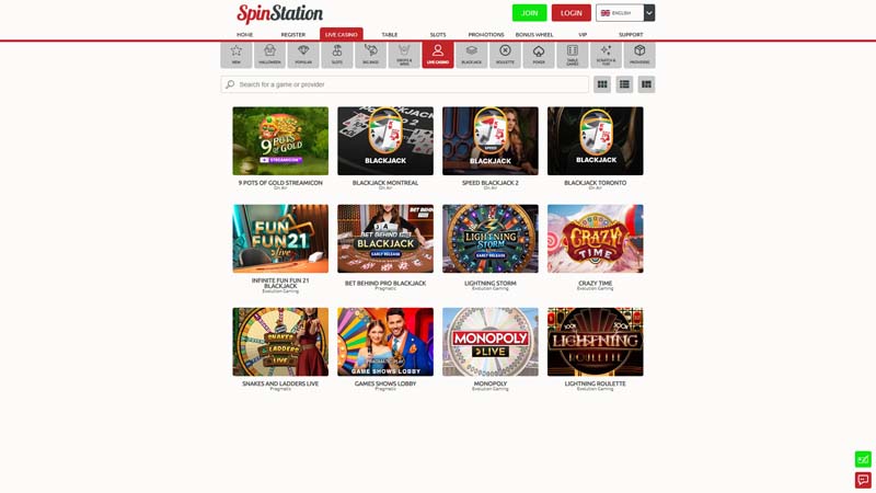 Thumbnail spinstation-casino live